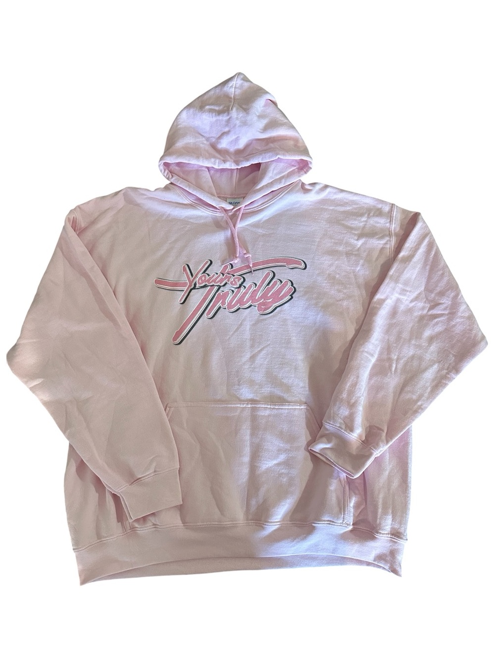 Pink "Yours Truly" Ariana Grande Hoodie